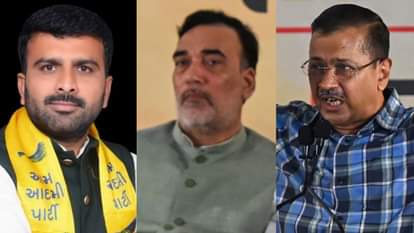Gujarat Politics: Aam Aadmi Party slams ruling BJP outrage over arrest of farmer leader know details