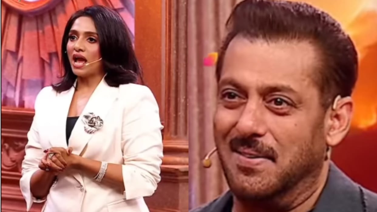 jamie lever farah khan mimicry salman khan reaction bigg boss 19 weekend ka vaar