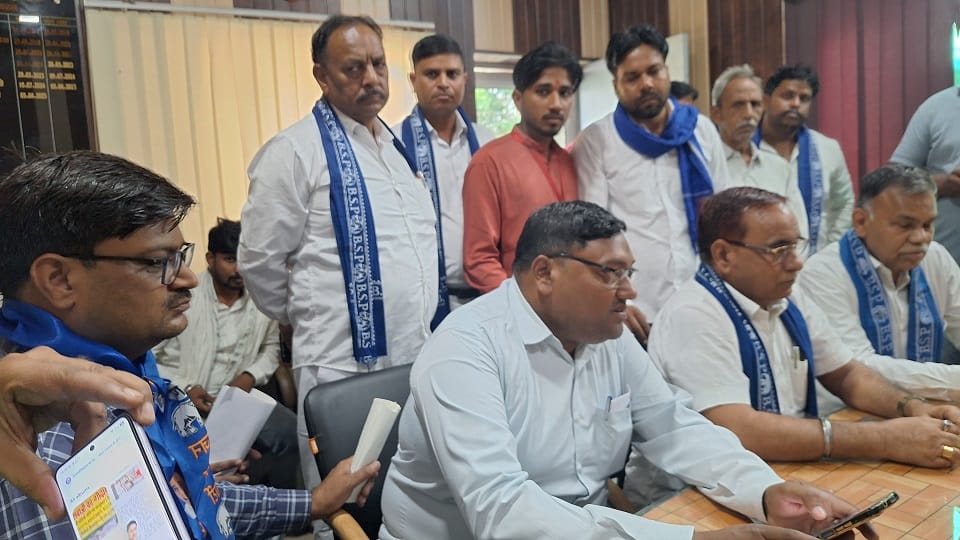 BSP supremo Mayawati photo edited and posted on social media