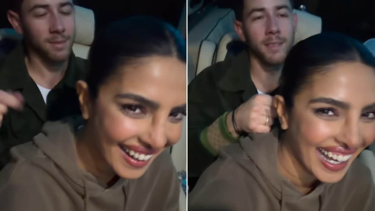 priyanka chopra husband nick jonas turns hairdresser for her viral video
