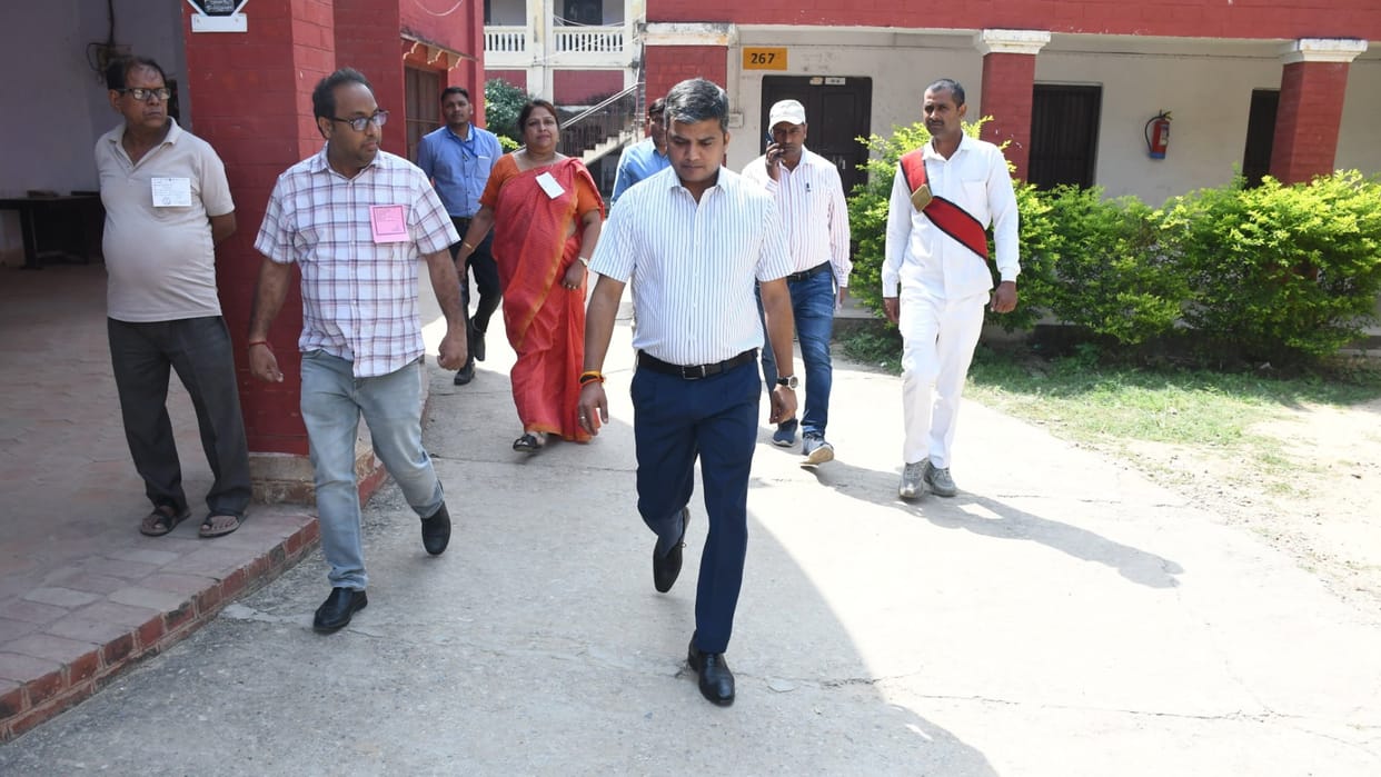 PCS Exam: PCS exam was conducted under strict surveillance, officials kept circling