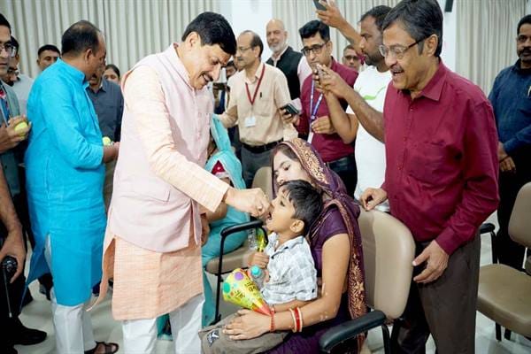 MP News: Pulse Polio campaign launched, CM says – two drops of life, two drops of building a healthy nation