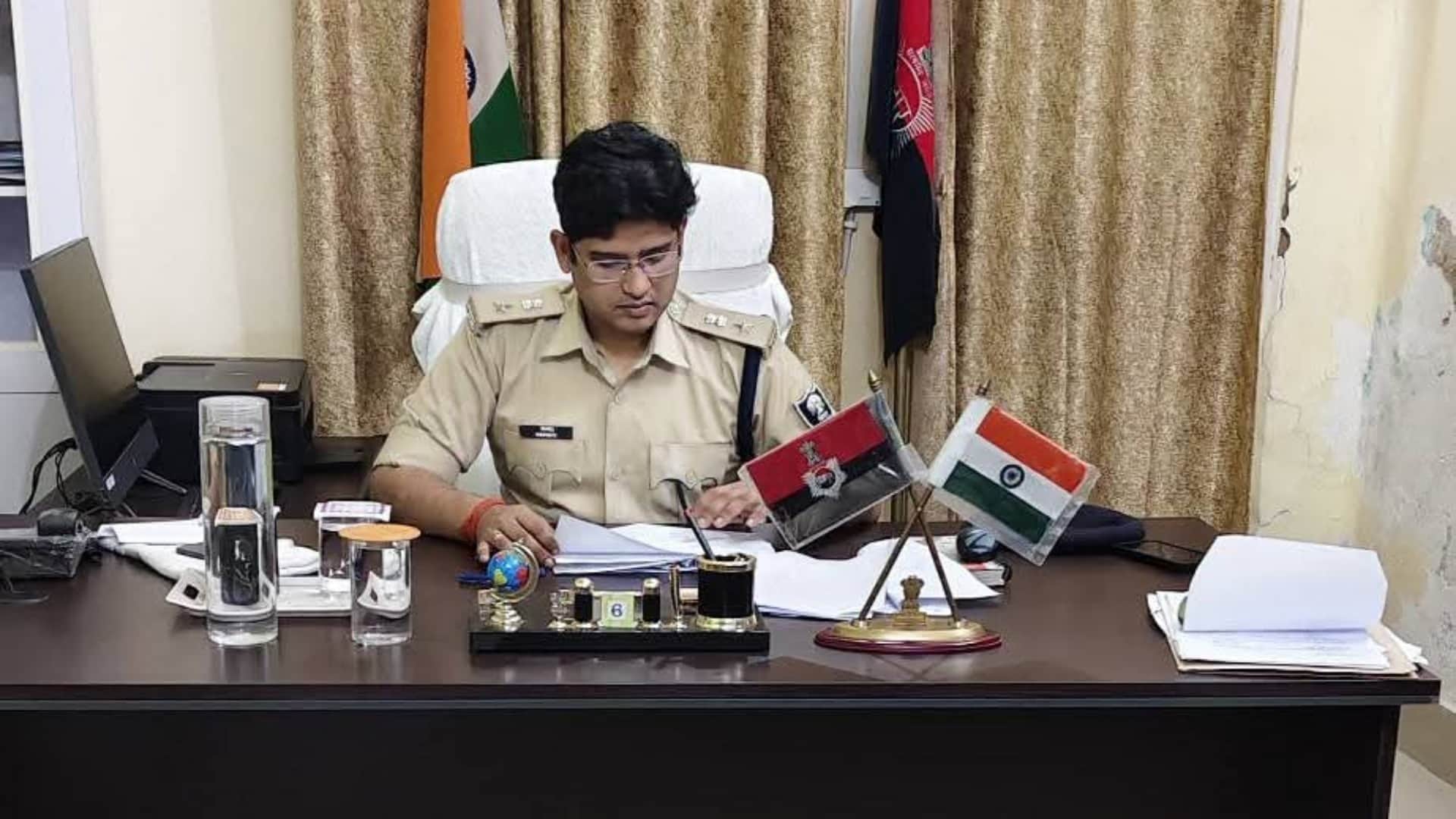 एसपी हिमांशु के निर्देश पर की गई कार्रवाई