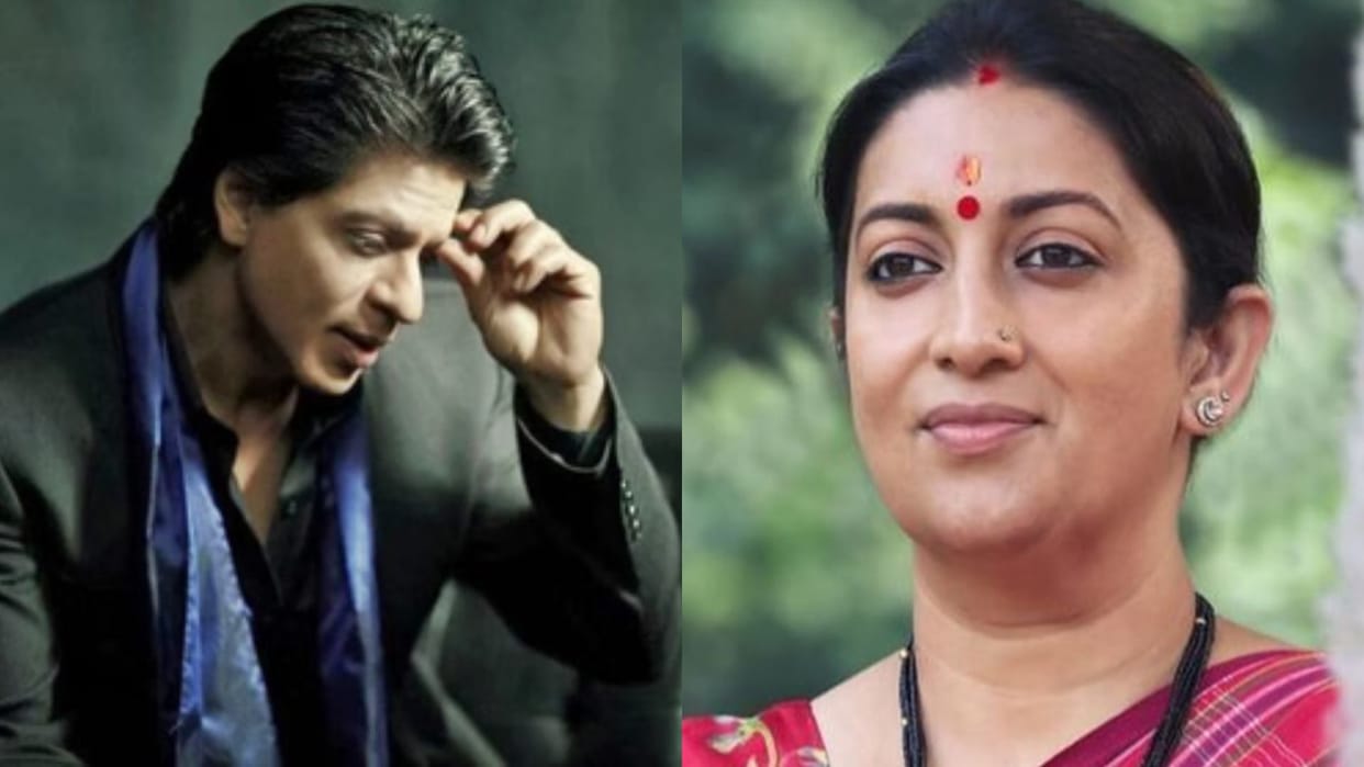 Shah Rukh Khan Gives advice to Smriti Irani she told its too late brother
