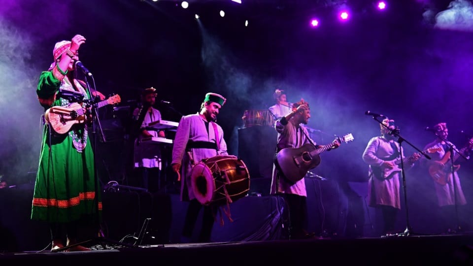 People danced to tune of Pandavaj Uttarakhand band Chandigarh KalaGram