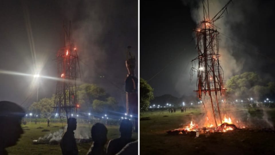 Accused who burnt effigy of Ravana in Chandigarh arrested after 13 days