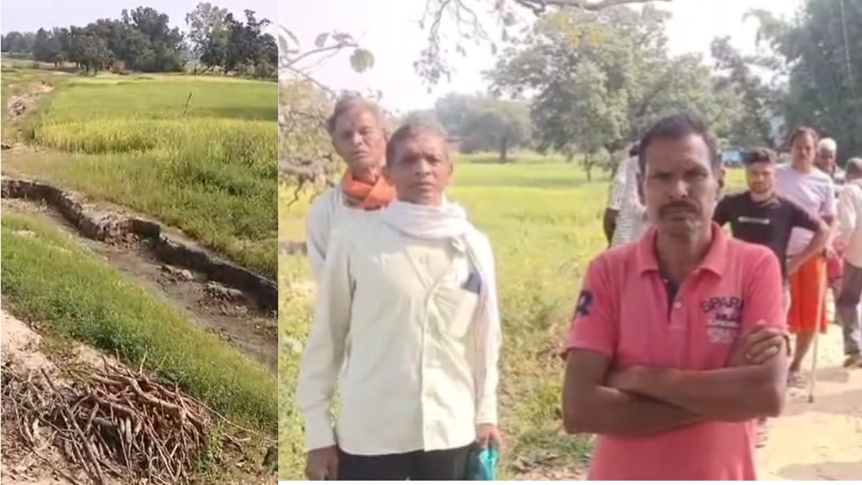 villagers complained against sarpanch and secretary for corruption in balrampur