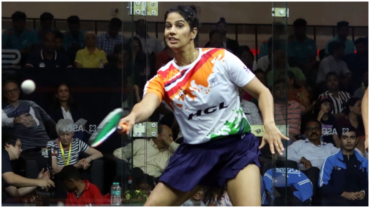 Joshna Chinappa won the Japan Open title, defeating this player in the final
