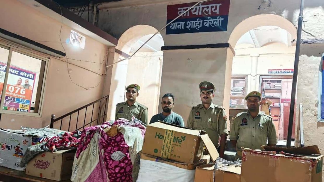 Accused arrested for selling firecrackers illegally in Bareilly