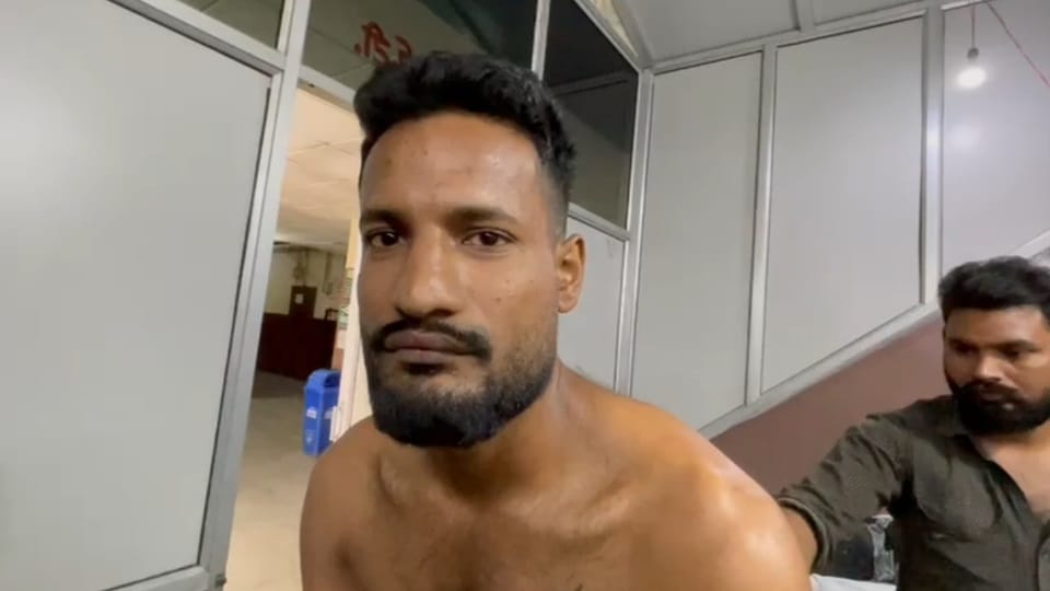 Man Accused of attacking son in Phagwara