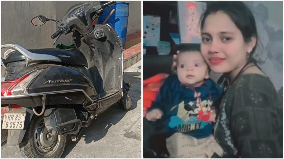 Woman and Child died in road accident at Ambala