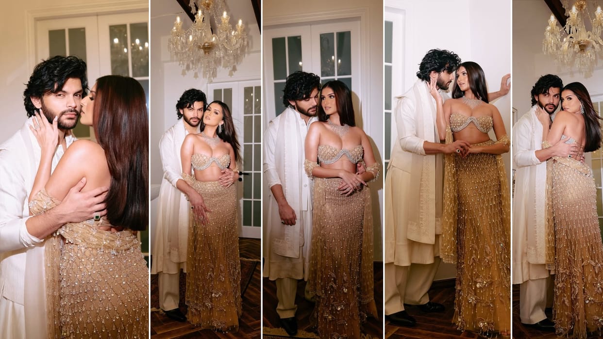 tara sutaria veer pahariya share romantic pics says last night with my fire cracker