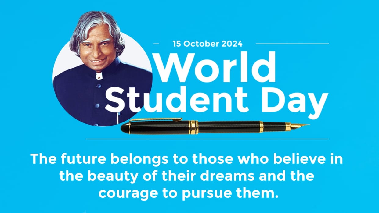 World Students’ Day 2025: Honoring Dr. APJ Abdul Kalam’s Legacy, Power of Education; Significance of this day