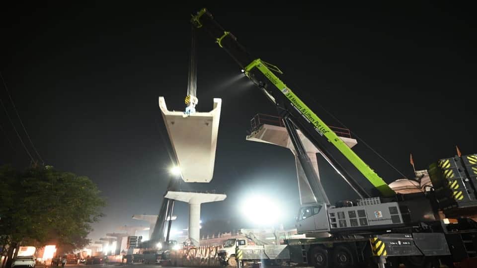 45 Quintals of Steel Stolen From Agra Metro Site