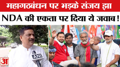 Bihar Election 2025: Sanjay Jha lashed out at the claims of the Grand Alliance, gave a blunt reply on the unit
