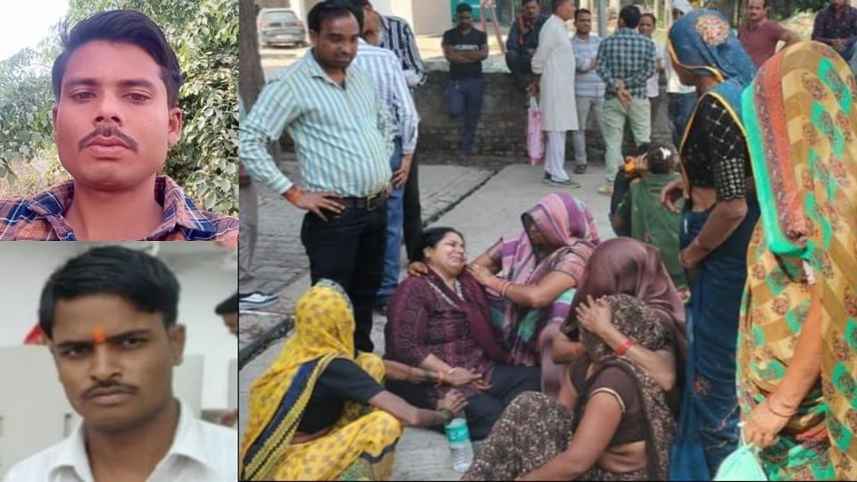 Two friends were run over by vehicle and died in etah