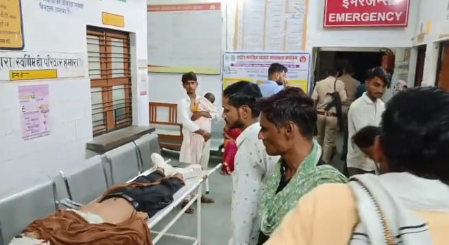 Mahoba accident bike collides with tractor two students killed two in critical condition hospitalized