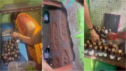 MP News: Banned cough syrup hidden inside a wall in Rewa, police arrest three women