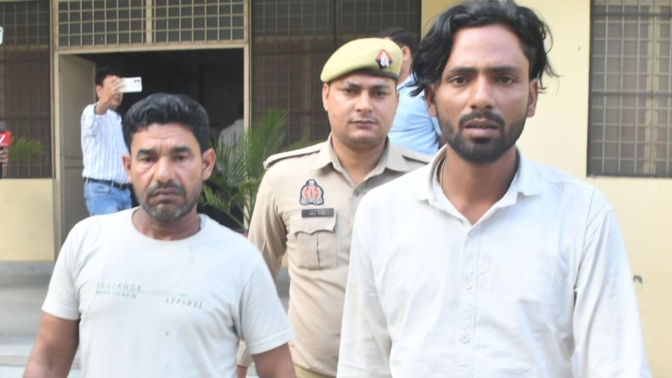 woman had shot herself to trap her husband two others including her husband arrested