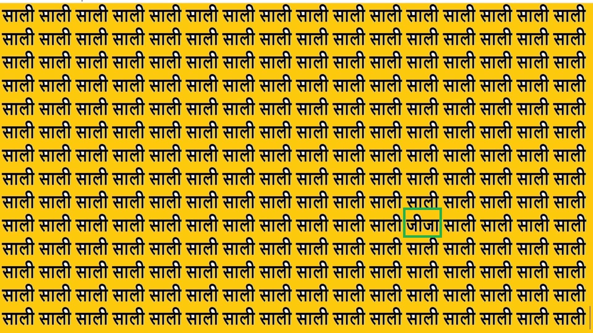 Optical Illusion Iq Test Brain Test If You Have Hawk Eyes then Find jija in 15 Seconds