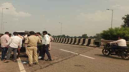 सड़क हादसे में शख्स की मौत