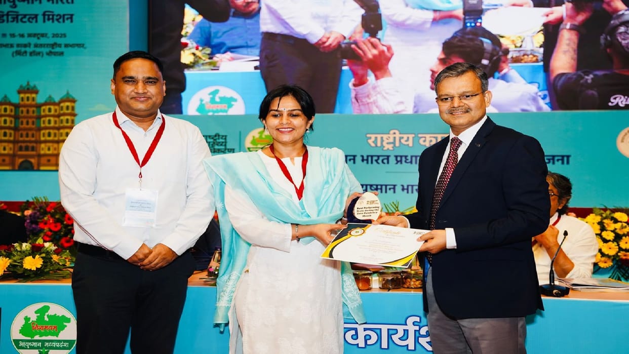 Chhattisgarh receives national honour under PM Jan Arogya Yojana