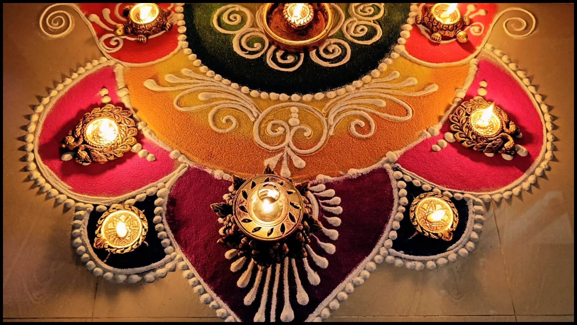 Dussehra Decoration Ideas 2026: Simple Rangoli Designs to Beautify Your Doorway