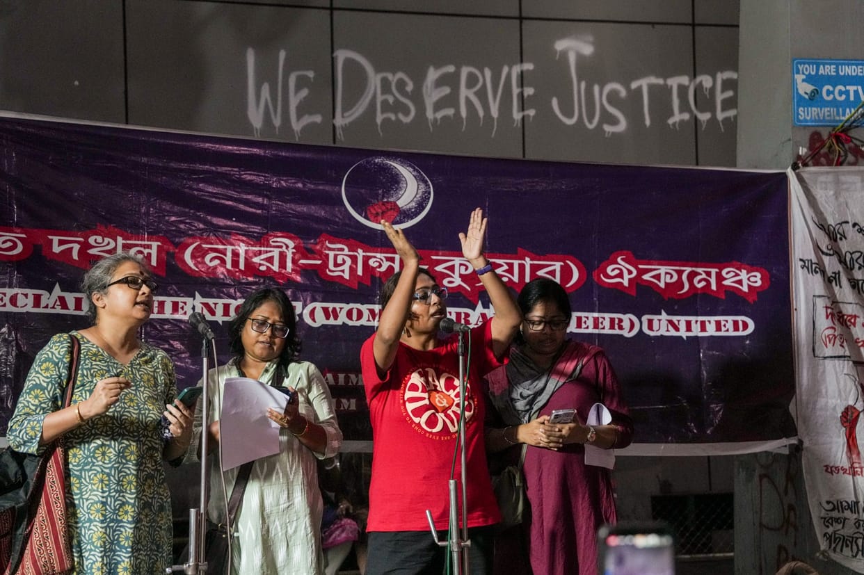 Durgapur harassment case Protest in Kolkata under ‘Reclaim the Night Again’; six have been arrested so far