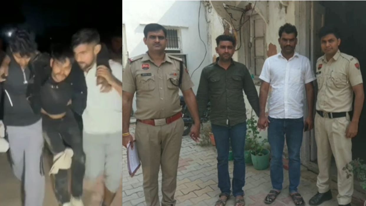 police arrested two criminal including abid in Punhana Encounter