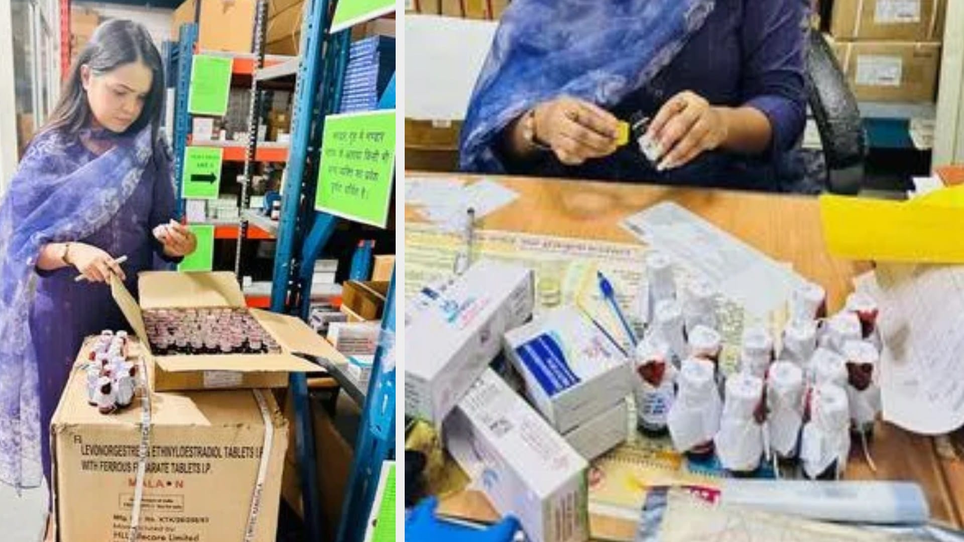 ग्वालियर में बच्चों की सिरप में कीड़े मिलने का मामला सामने आया है।
