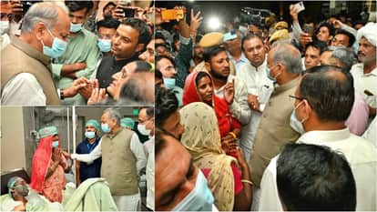 Jaisalmer Bus Fire: Gehlot Meets Injured Assures Families of Deceased Says Only DNA testing will reveal truth