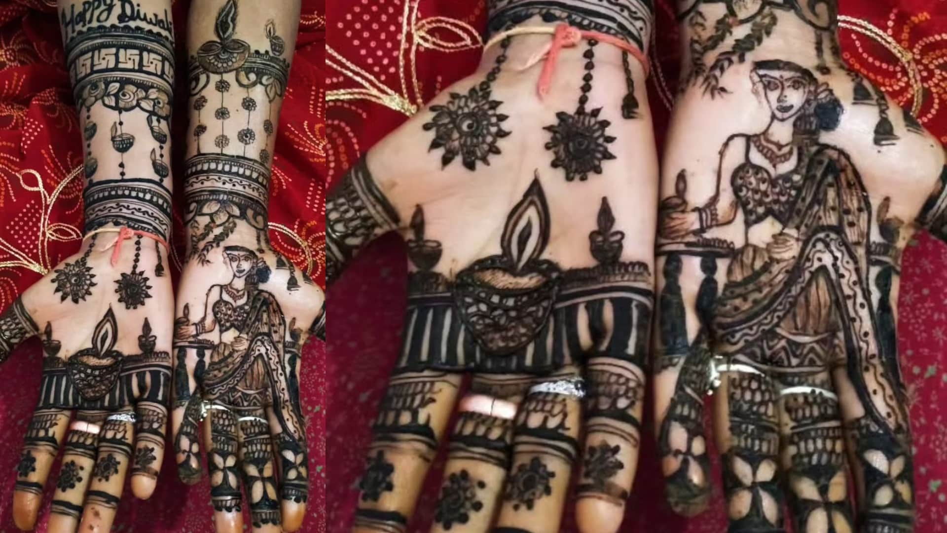 Diwali 2025 Special Mehndi Design Easy And Trendy Mehndi Design Perfect For Diwali To Bhai Dooj
