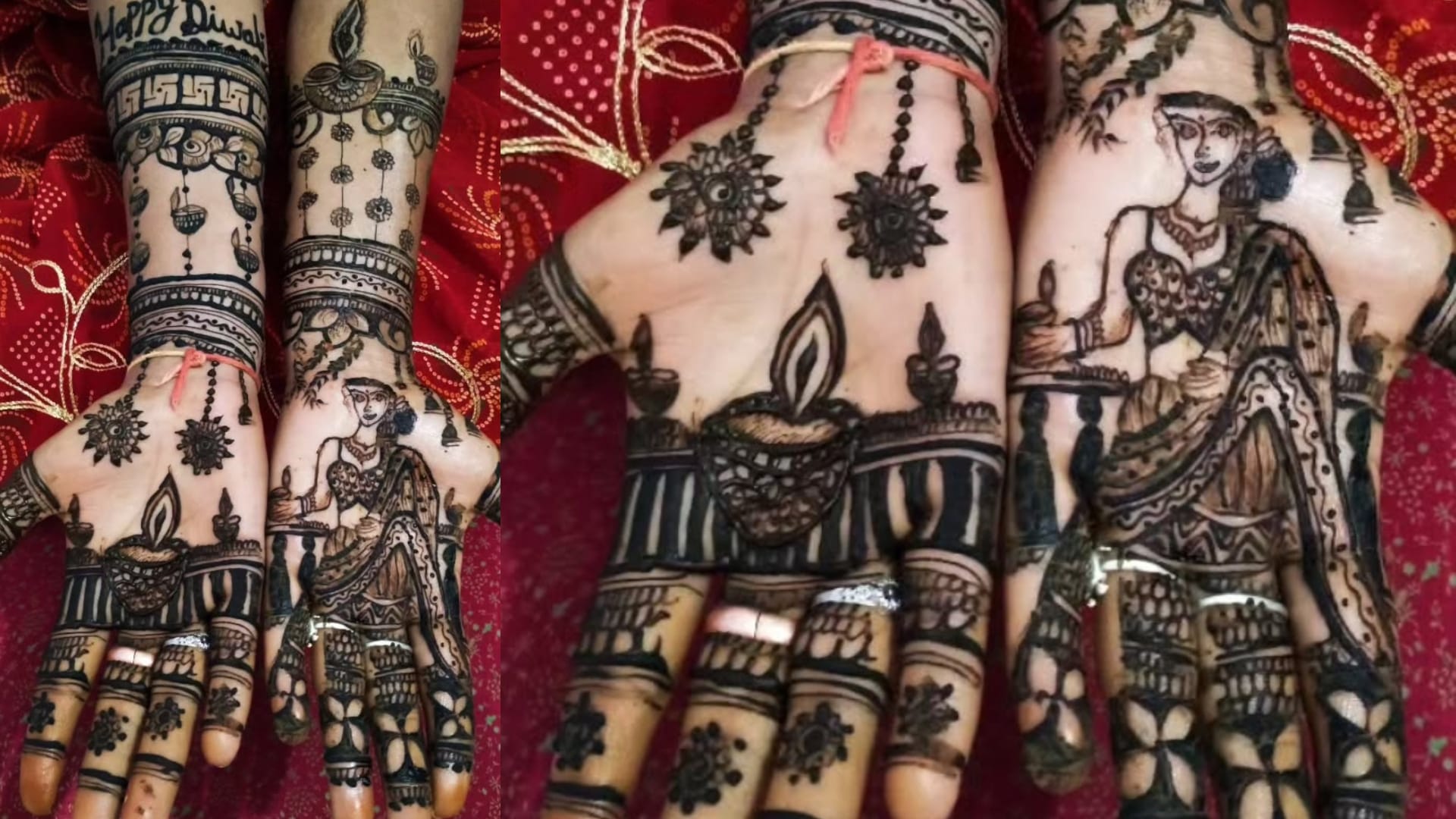 Diwali 2025 Special Mehndi Design Easy And Trendy Mehndi Design Perfect For Diwali To Bhai Dooj