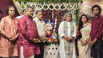 पद्मविभूषण पं. छन्नूलाल का त्रयोदशी संस्कार