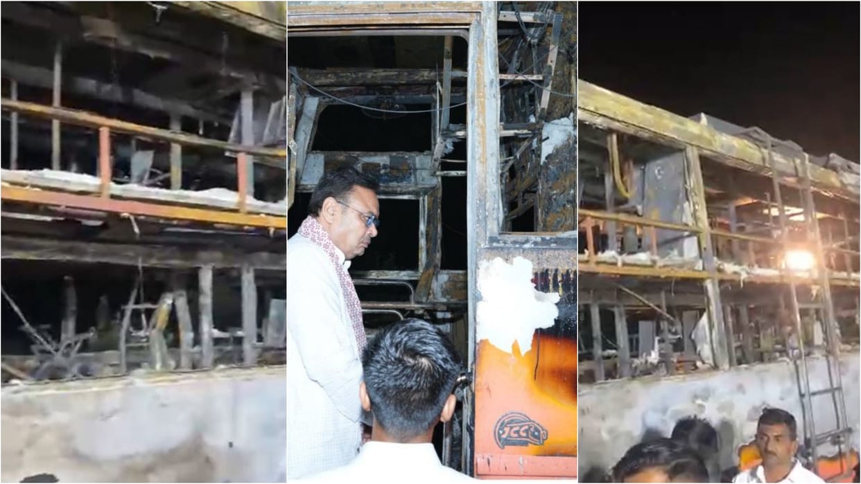 Jaisalmer Bus Fire: Injured Say Ambulance Was Old, Slow, and Ill-Equipped