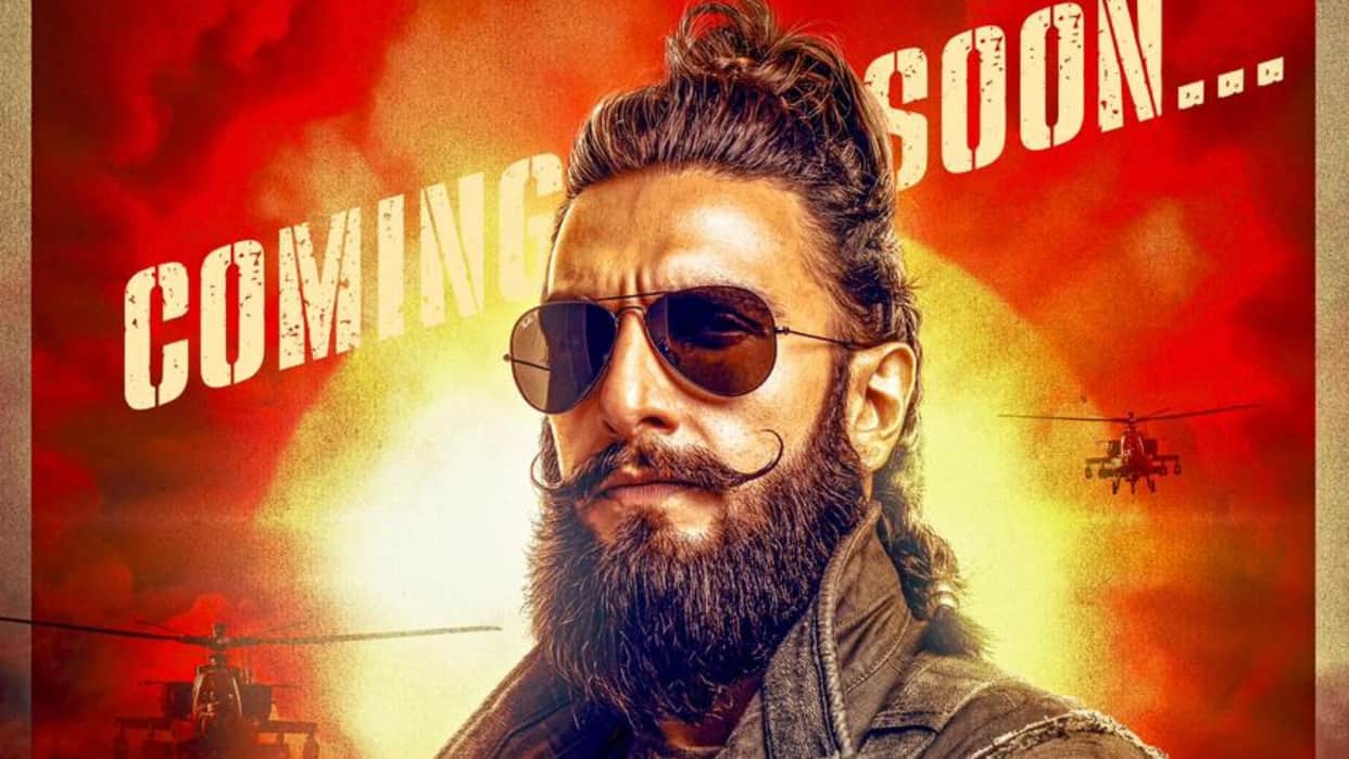 Ranveer singh first look as agent srileela bobby deol posters upcoming movie