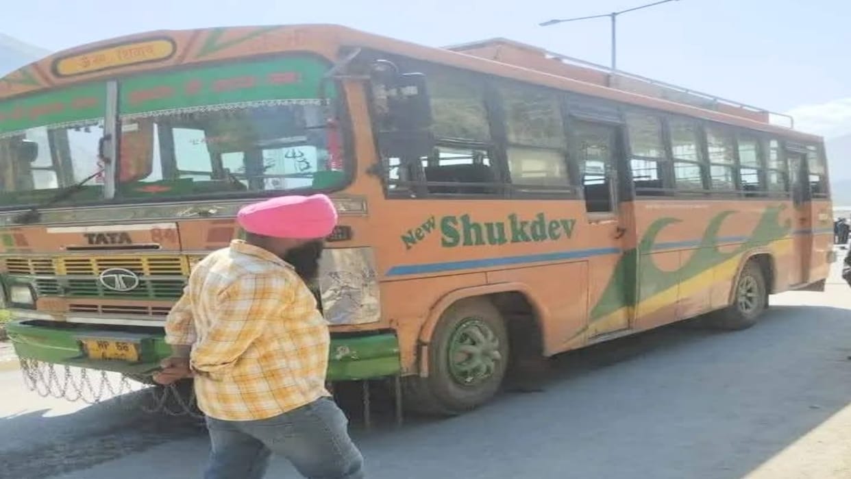 young woman died after being hit by a private bus in Takoli. road accident mandi, mandi himachal, mandi news,
