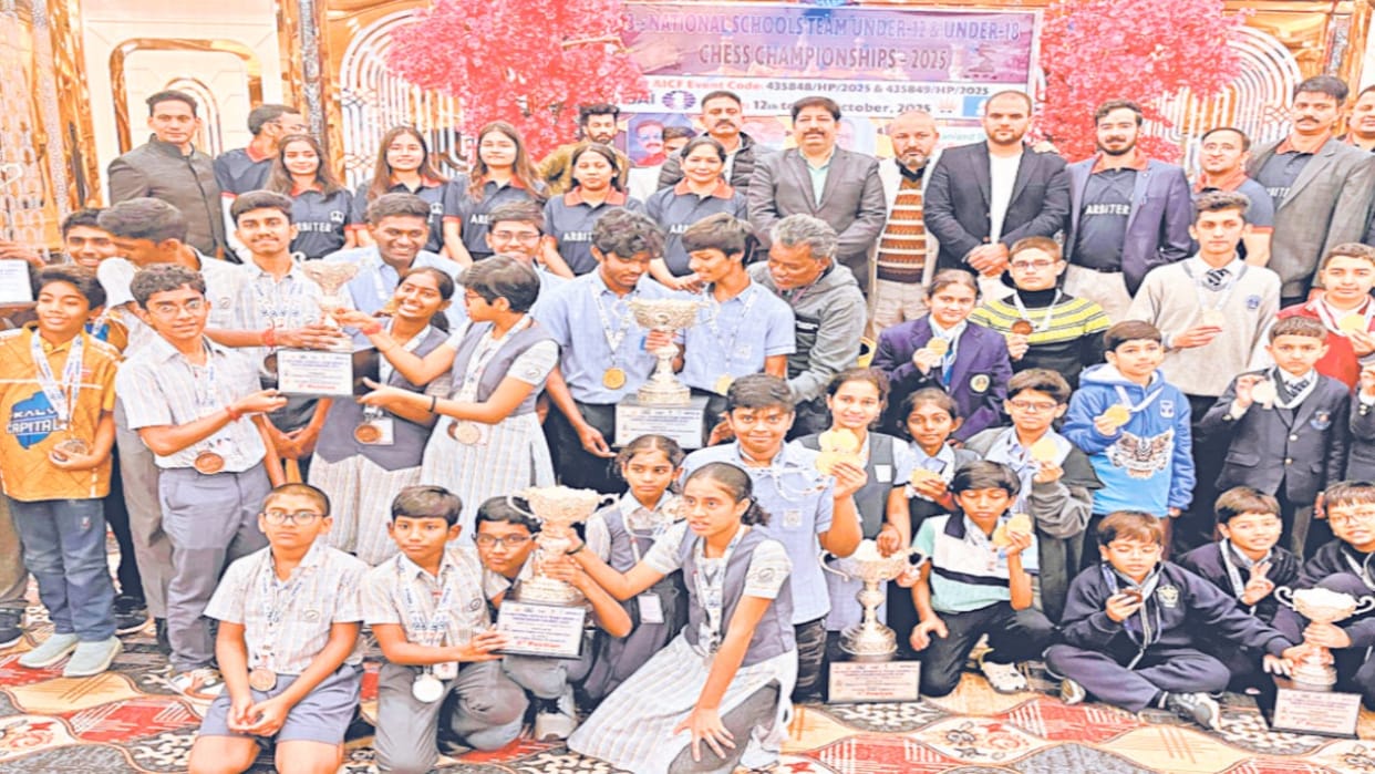 Tamil Nadu champions in National School Chess Championship, Chennai also performs well