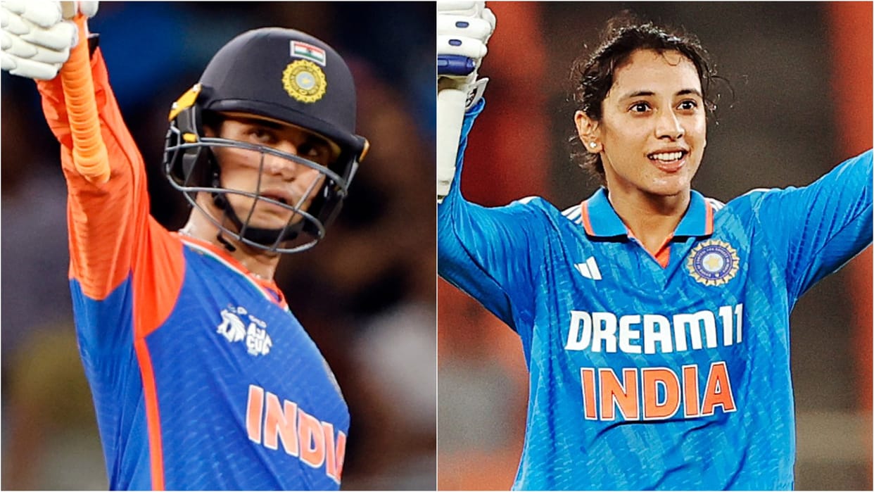 Abhishek and Smriti became the best players of September won the ICC Player of the Month award