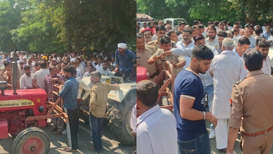 young man murder in Amroha accused first shot him in waist then placed his foot on his chest and fired 2 shots