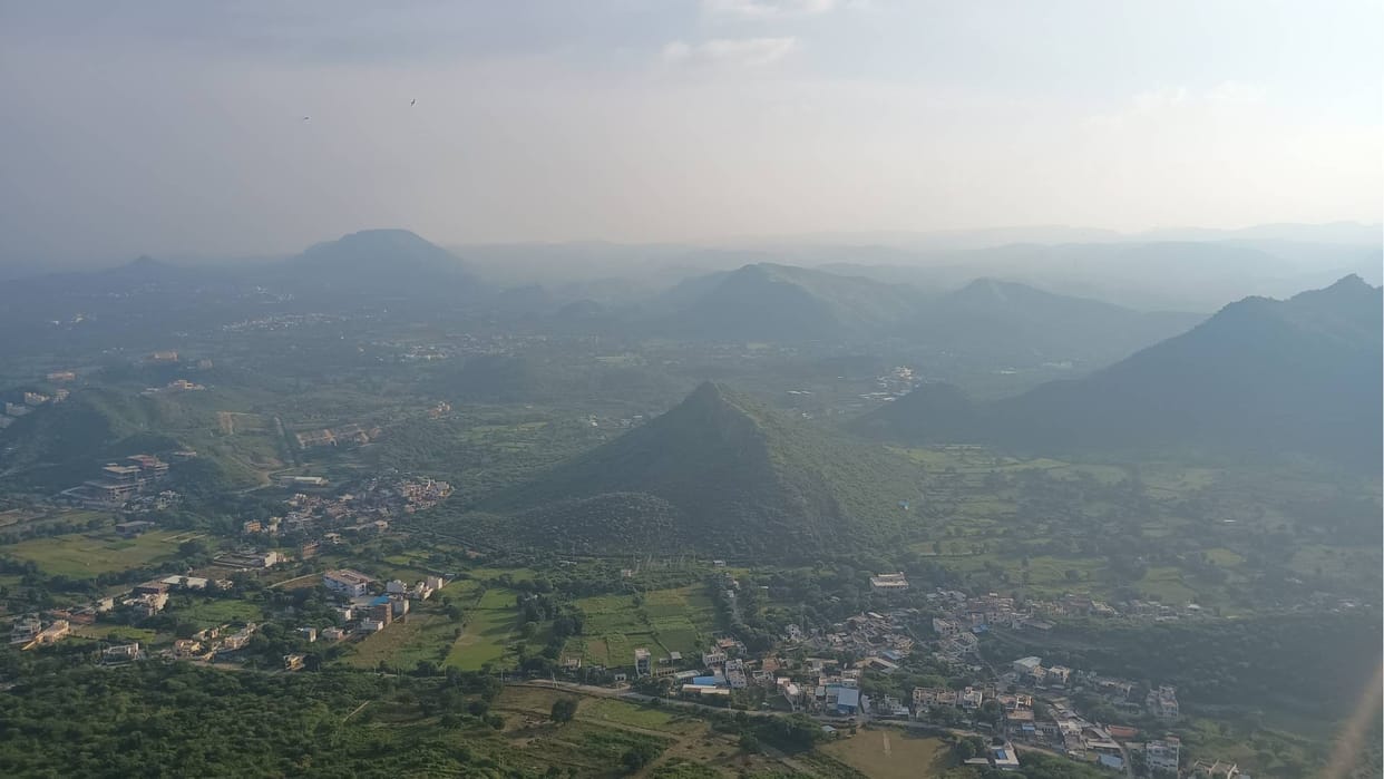 Various habitats of the Aravalli Range