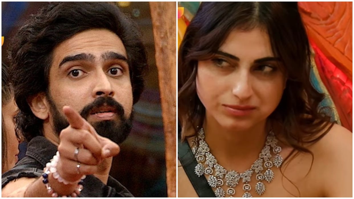 Amaal malik fires on farhana bhatt and throw her thali during eating food in bigg boss 19