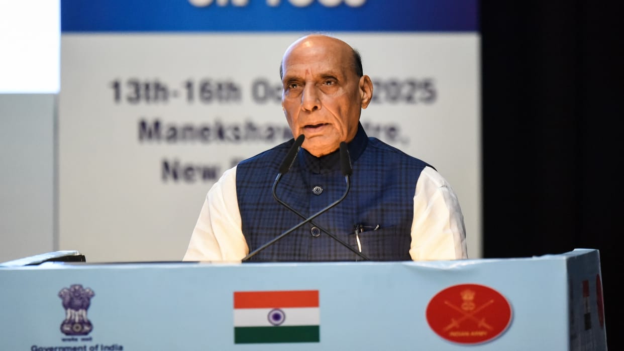 Defence Minister Rajnath Singh said Operation Sindoor in itself isliving proof of our self-reliance