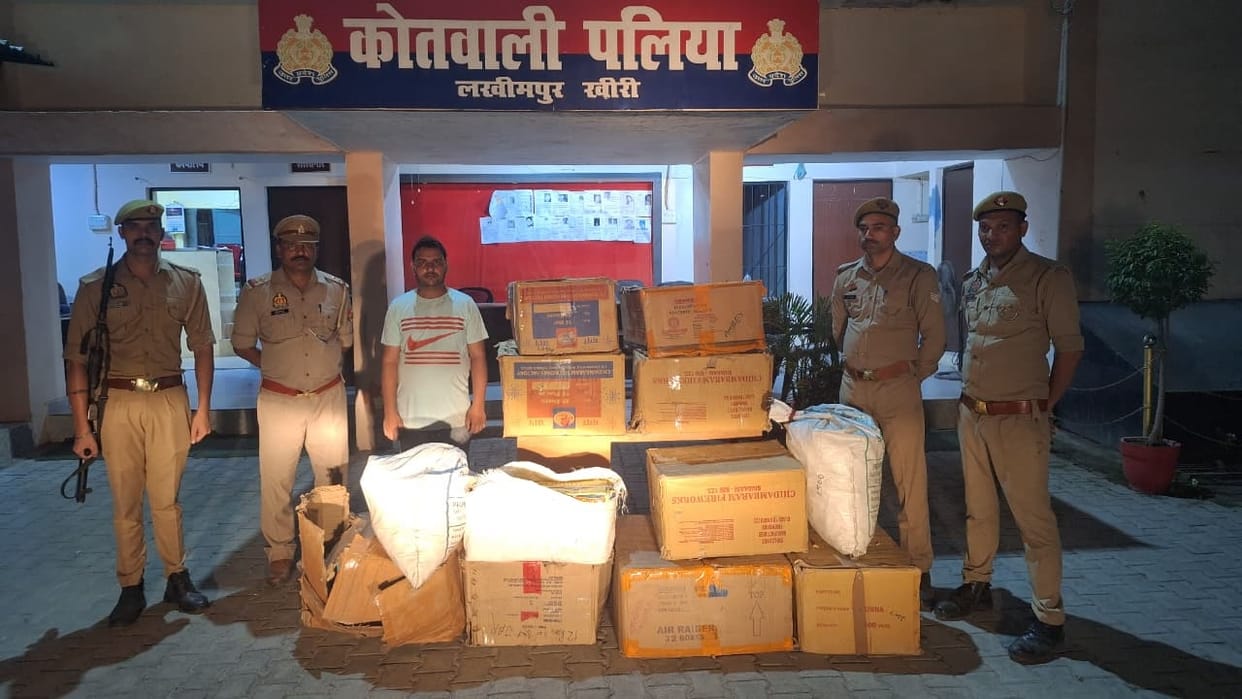 52 quintals of illegal firecrackers seized in Lakhimpur Kheri so far