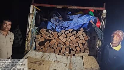 Forest department's major action: Vehicle seized with illegal sal wood, one accused arrested