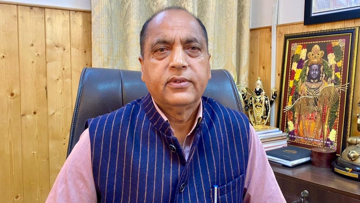Jairam Thakur said instead of running government money of temples should be spent on charitable works