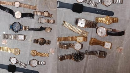 DIG Harcharan Singh Bhullar bribery case expensive liquor weapon Rolex and Rado watches recover from farmhouse