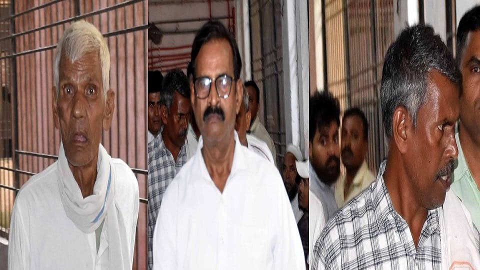 Seven people including two retired police officers sentenced