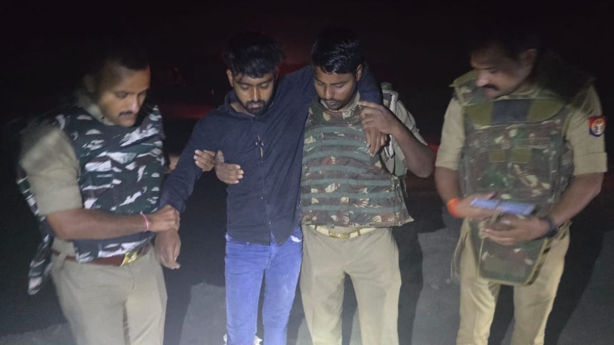 Gas cylinder theft accused arrested in police encounter in ballia