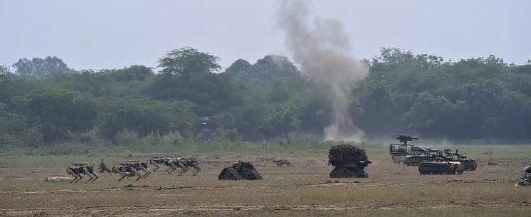 Indian Army Demonstrates Combat Prowess with Human-Bound Robotic Mule